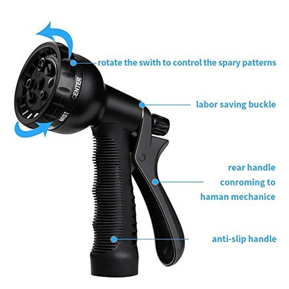 25-100 FOOT EXPANDABLE GARDEN HOSE, UPGRADED LEAKPROOF LIGHTWEIGHT NO-KINK