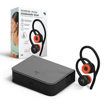 Load image into Gallery viewer, Sharper Image Soundhaven Sport True Wireless Earbuds with Qi Charging Case