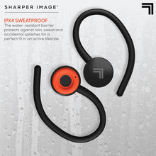 Load image into Gallery viewer, Sharper Image Soundhaven Sport True Wireless Earbuds with Qi Charging Case