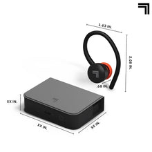 Load image into Gallery viewer, Sharper Image Soundhaven Sport True Wireless Earbuds with Qi Charging Case