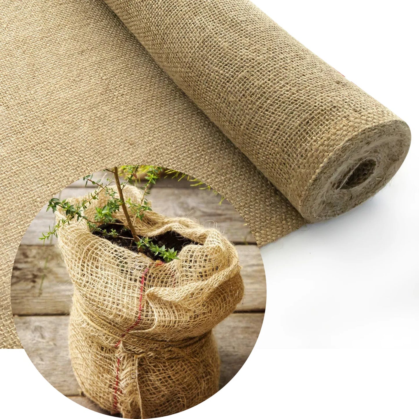 Burlap Tree Wraps,4 Rolls