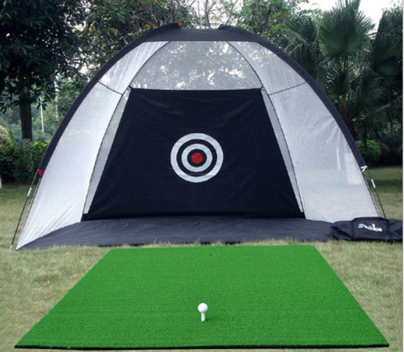 Golf Practice Net Tent Grassland Practice Tent Golf Training Equipment Mesh Outdoor