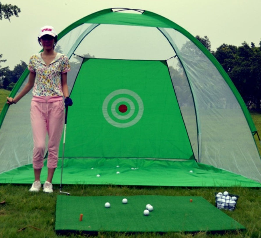 Golf Practice Net Tent Grassland Practice Tent Golf Training Equipment Mesh Outdoor