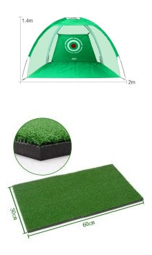 Golf Practice Net Tent Grassland Practice Tent Golf Training Equipment Mesh Outdoor