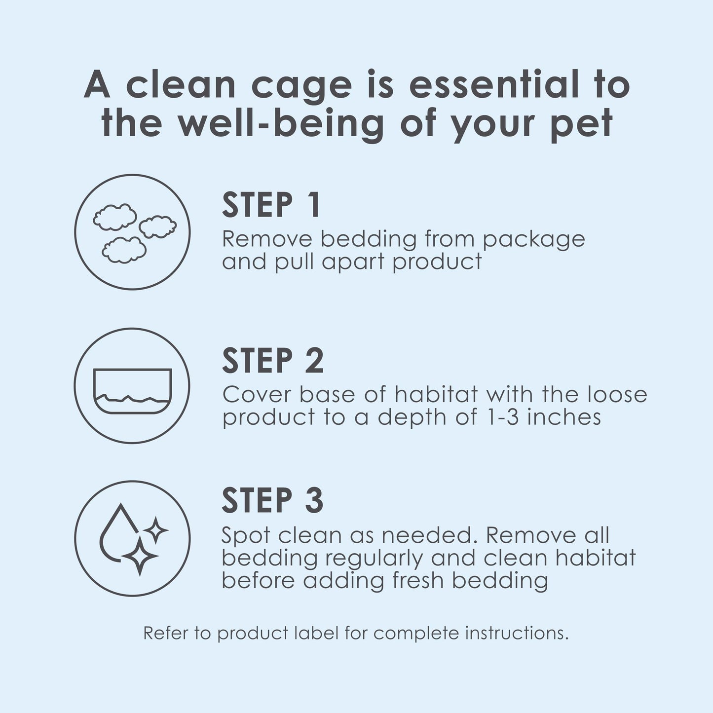 Kaytee Clean & Cozy White Paper Bedding, Made for Small Animals, 100 Liters, Pack of 2