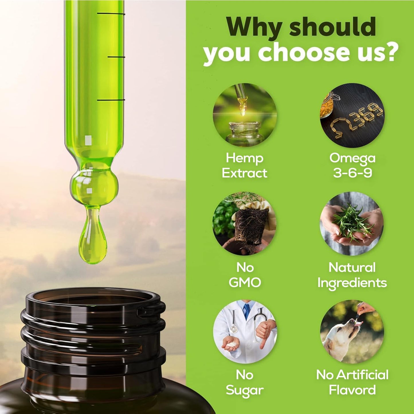 Hemp Calming Chews for Dogs with Anxiety and Stress - 180 Soft Dog Calming Treats - Dog Anxiety Relief - Storms, Fireworks, Thunder, Barking, Separation Aid - Valerian Root - L-Tryptophan - Hemp Oil