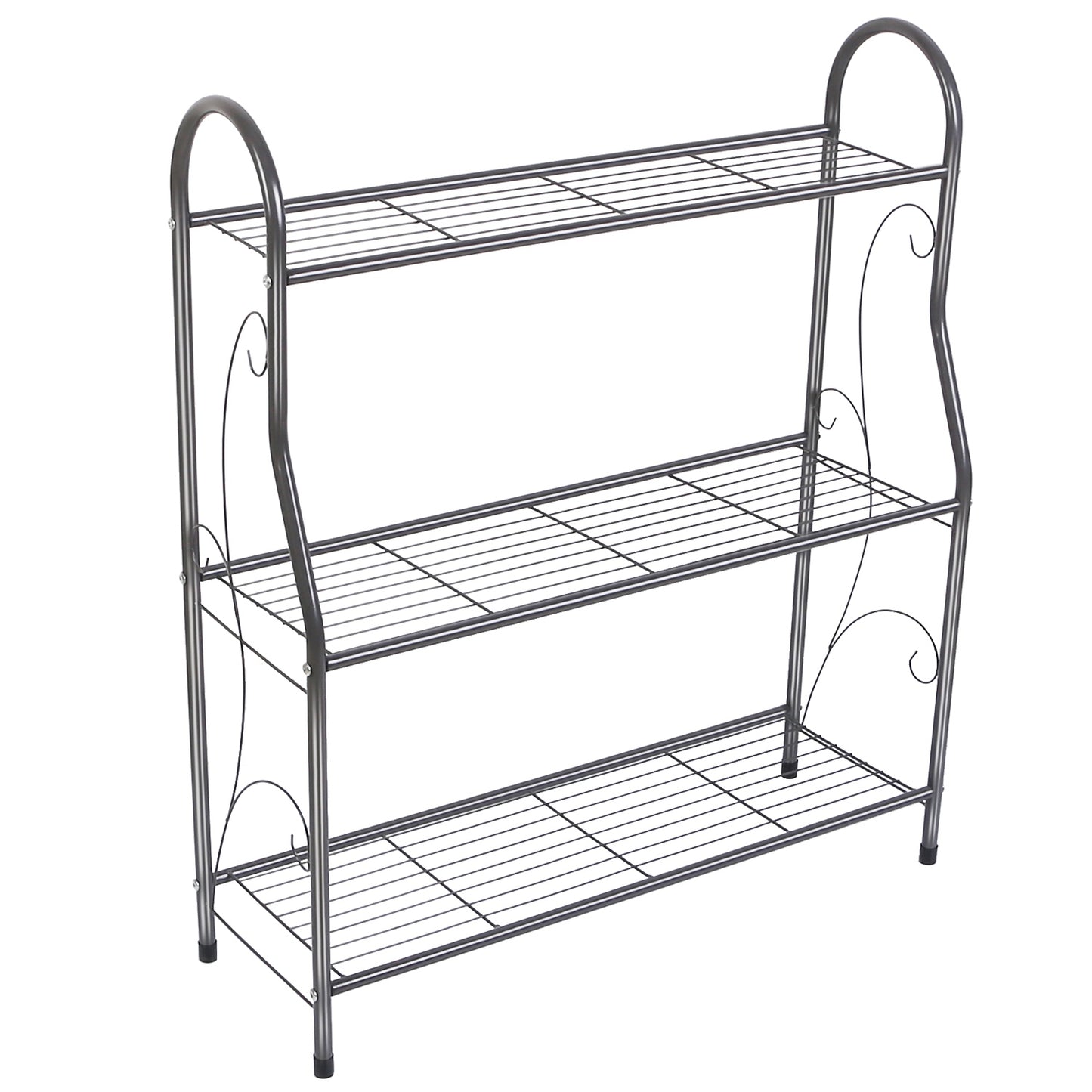 1Pc 3 Tier Plant Stand Shelf Flower Pot Holder Display Rack 88LBS Utility Storage Organizer