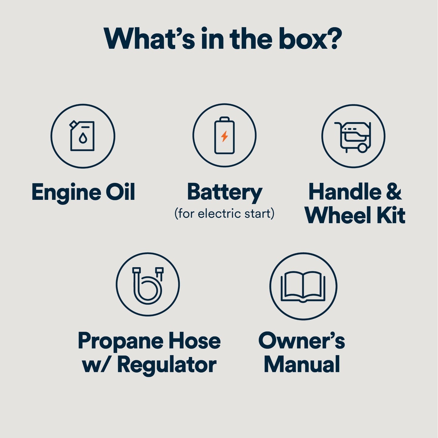 Generac GP6500E Dual Fuel Portable Generator - 49ST