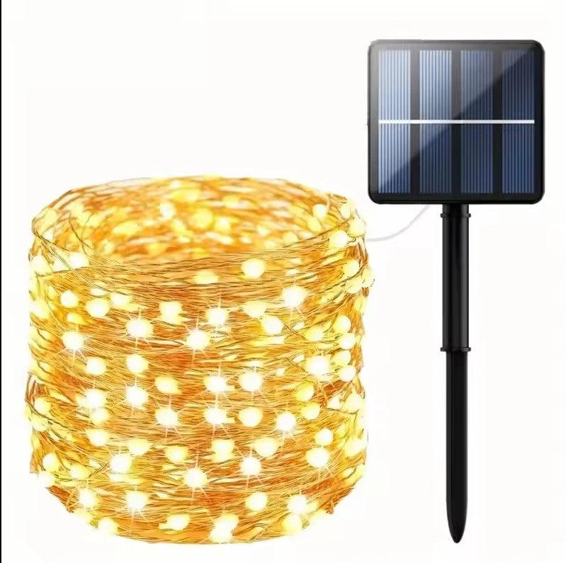 Outdoor Solar String Lights LED Bulbs For Patio Backyard Yard Gazebo Porch Party